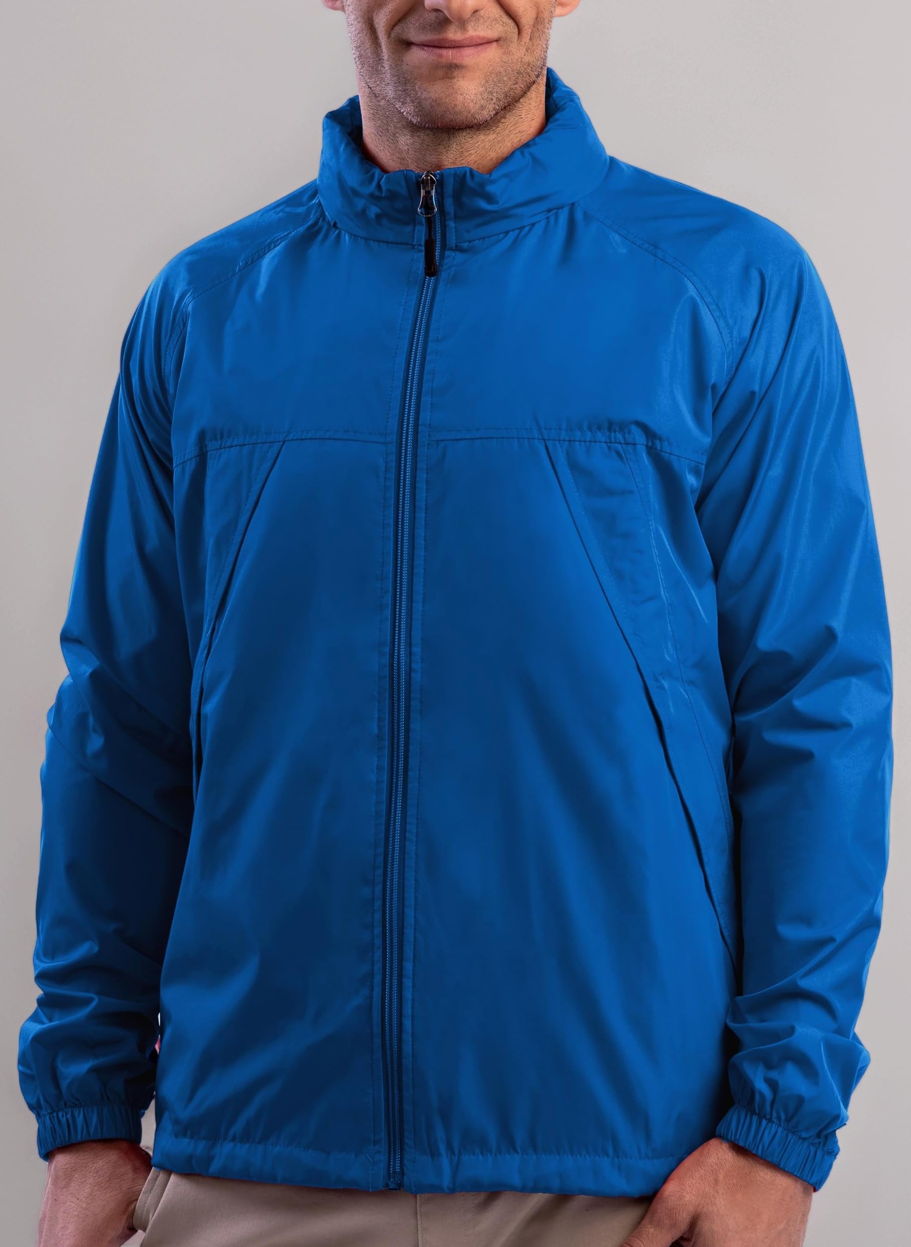 SCOTTeVEST Men's Pack Windbreaker Jacket Windbreaker (pack of 1)