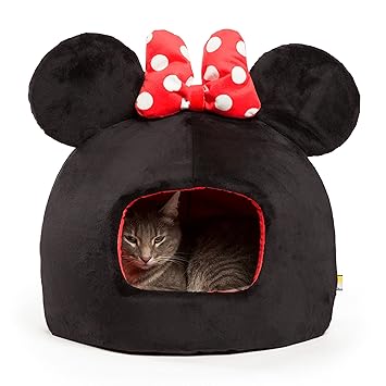 Disney Minnie Mouse Dome, Black/Red, One Size
