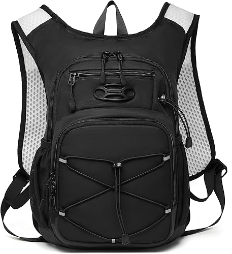 Miniatura 2 de Wotony Mochila de hidratación ligera con vejiga de agua 2LOR 3L para ciclismo, senderismo, rave, mochila de agua para hombres y mujeres