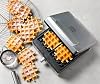 Domo DO9047W/N waffle machine (1400 watts, for extra thick square Belgian/Brussels waffles)