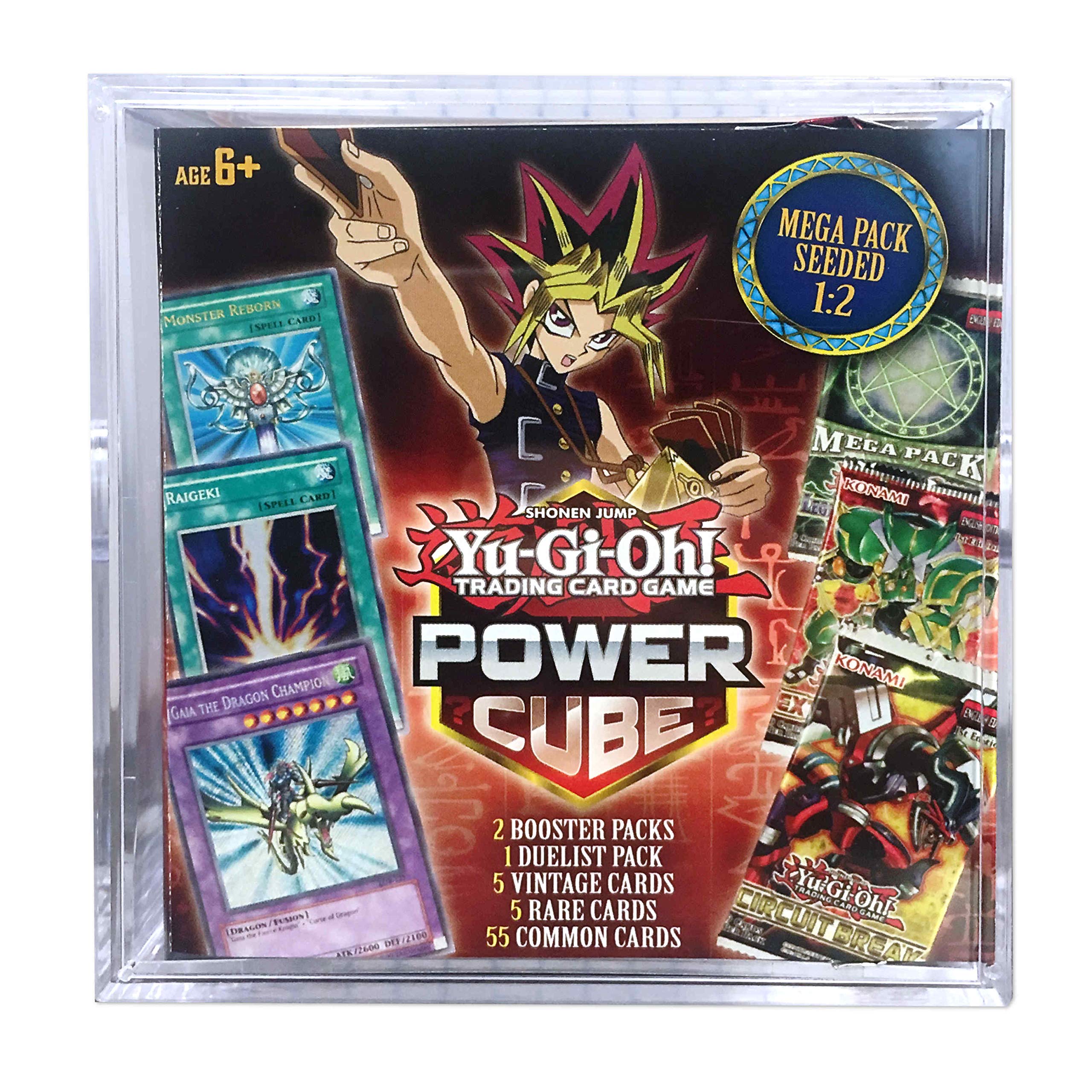 Amazon.com: Yu-Gi-Oh! Trading Cards 728192497261 Power Cube 2- Mega Pack  Seeded 1: 2 | 2 Booster Pack | All Factory Sealed Pack