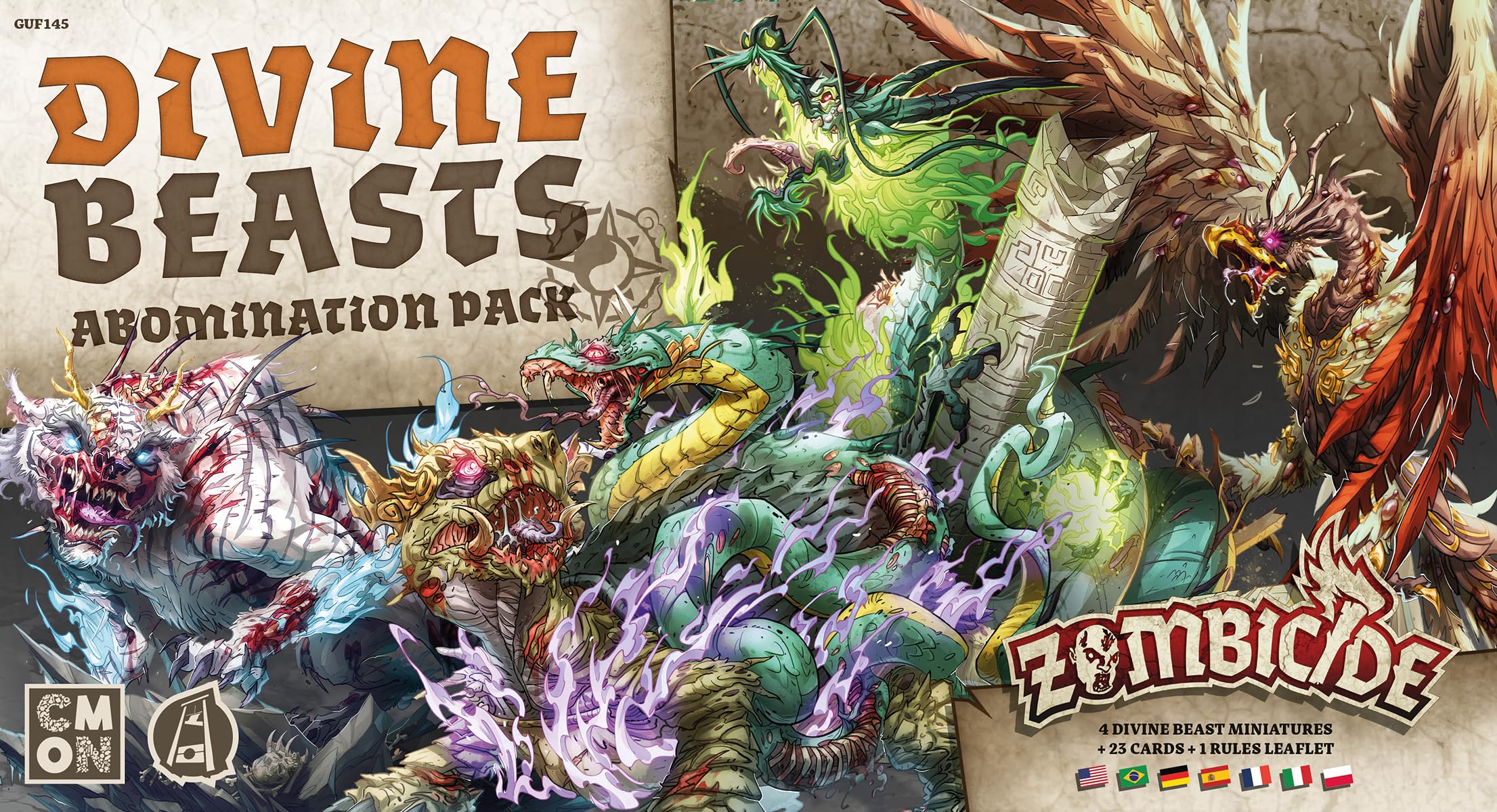 Asmode, Zombicide: White Death - Divine Beasts (Expansão), 1 – 6