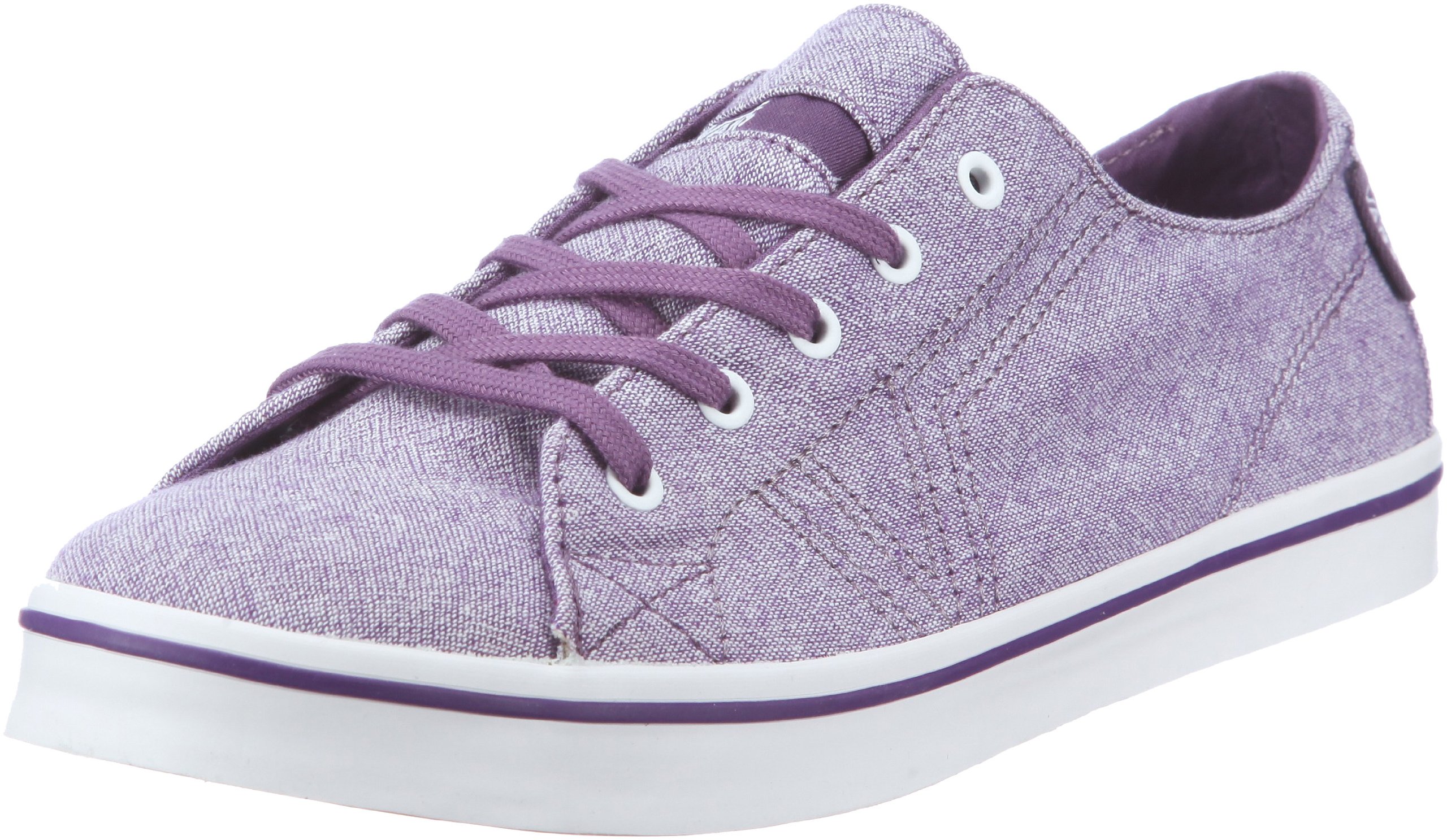 Vans Loris (Chambray) Purple/White VOYH5GL - Zapatillas de Tela para Mujer