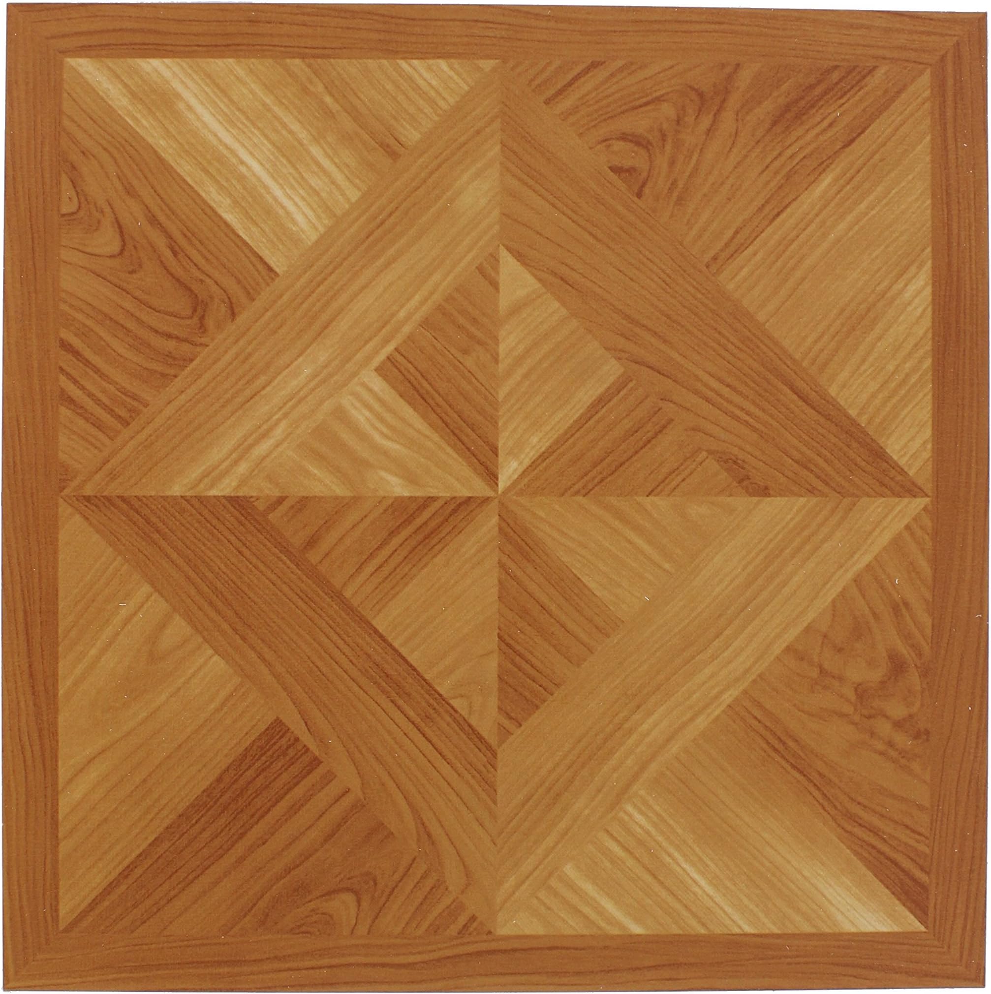 Rivera RT 6082 2 Tone Parquet Oak Vinyl Tile