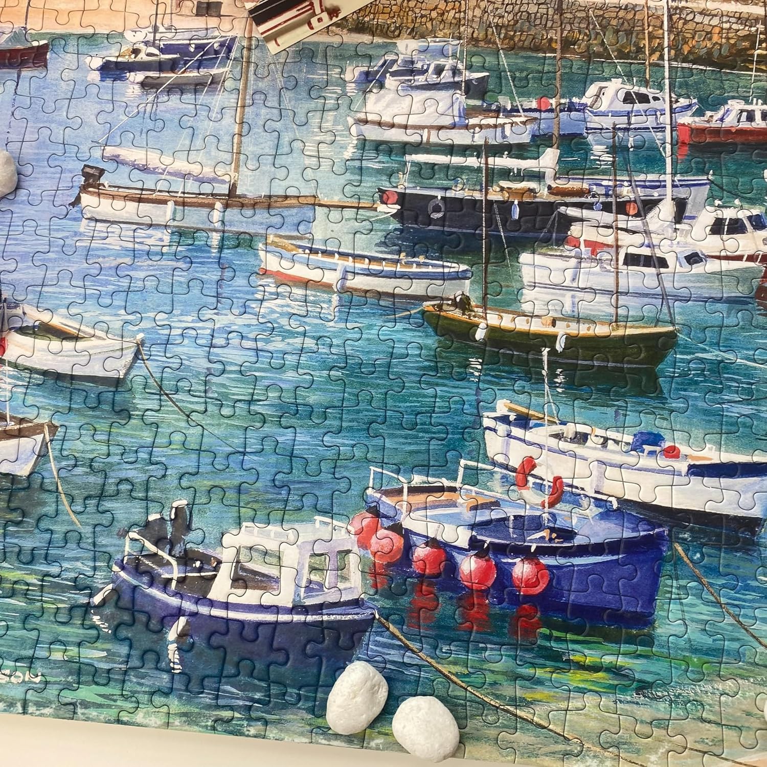 Gibsons Games Mousehole 1000 Piece Jigsaw Puzzle | Cornwall | Sustainable Puzzle for Adults | Premium 100% Recycled Board | Great Gift for Adults |