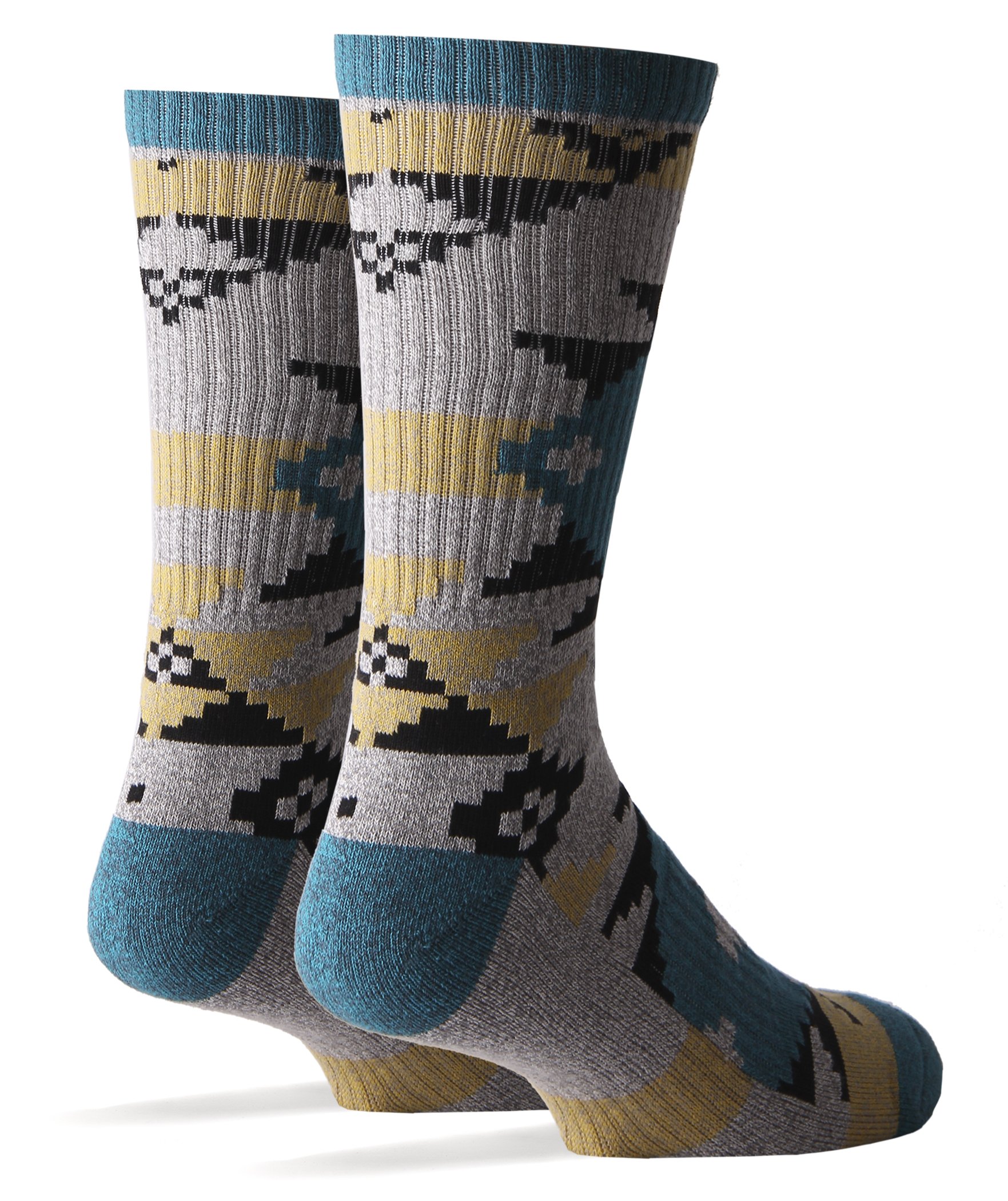 Men's Athletic Crew Sock, Sock It Up Breathable Cushion Socks for Basketball, Running, Hiking, and Sport (North Star)