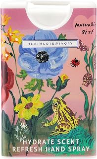 Vintage & Co Beauty X Nathalie Lete Myrtle Woods Hydrate Scent Refresh Hand Spray | Refresh Hands On The Go | Cruelty Free & Vegan Friendly | Travel Friendly Size | 15ml