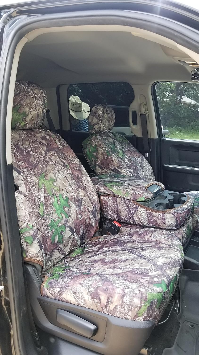 Durafit Seat Covers, for 2013-2018 Ram and 2019-2021 Classic Body Dodge Ram Crew Cab Front and Back Seat Covers, Exact Custom Fit (DG29 (20 Section Bottom Does NOT Open), X8 Dark Gray Twill)