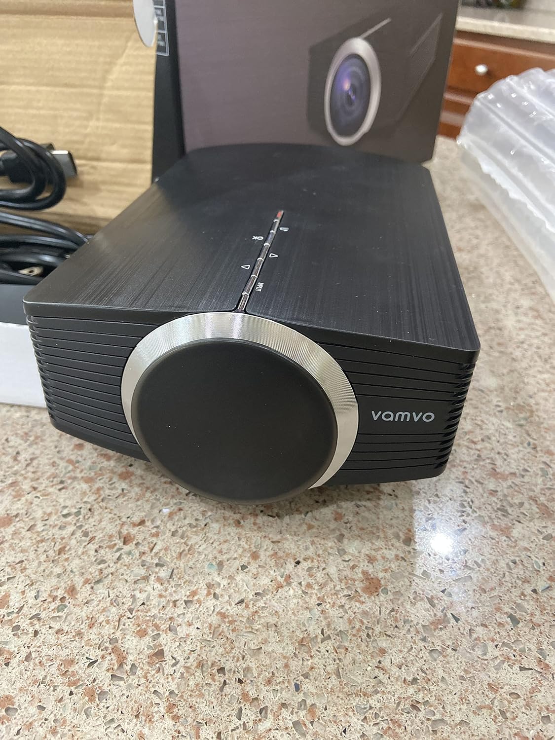 Led Projector, Vamvo Home Theater Movie Projector LED