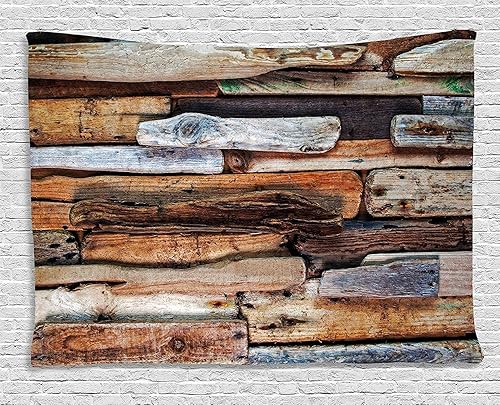 Miniatura 120 de Ambesonne Tapiz de fiesta de los años 70, caja retro en arte pop, música de baile, composición colorida impresa, para colgar en la pared para