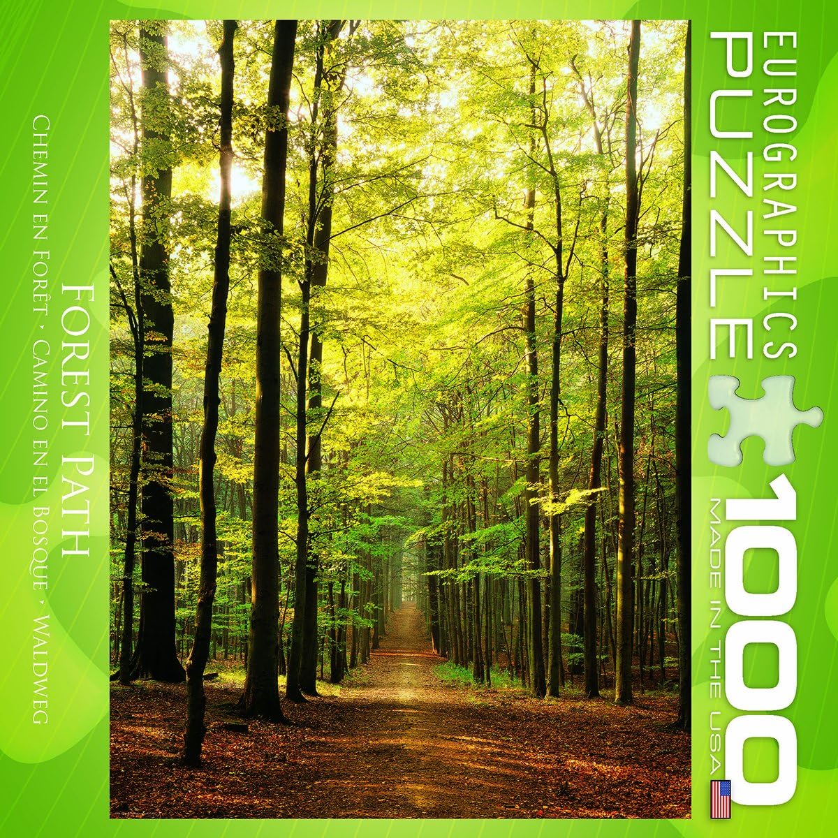 Forest Path Puzzle, 1000-Piece