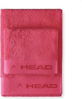 HEAD Dynamic - Asciugamani Bagno Viso e Bidet in Spugna di Puro Cotone 100%...