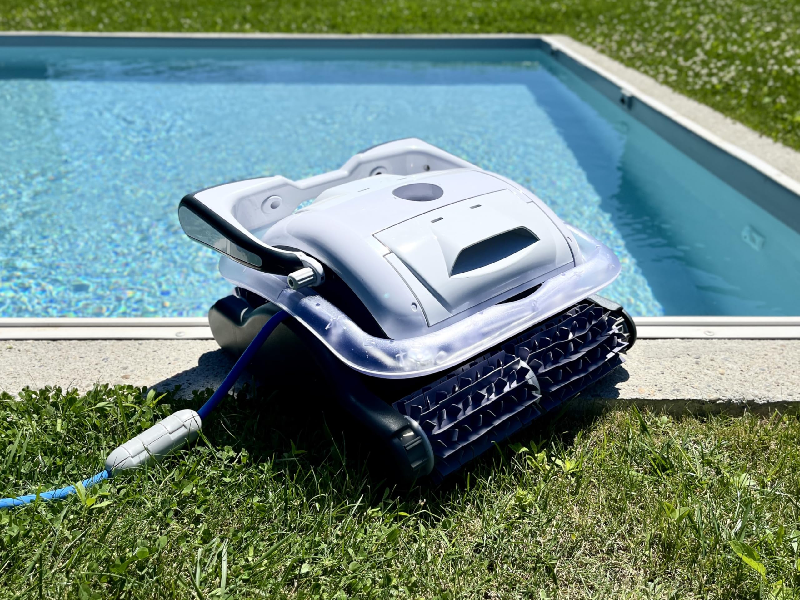 Bestway Robot Piscine électrique Raptor - Nettoyage Fond et parois - 5x9m Max