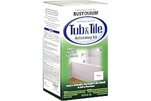 Rust-Oleum Tub and Tile Refinishing Kit in White - Bathtub Paint for a Professional Finish