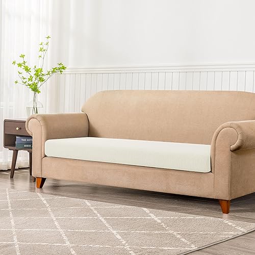 Miniatura 2 de Subrtex - Funda de cojín elástica para cojines de sofá, de asiento de caravana, de sofá de dos asientos. Hecha de elastano. Protector de muebles de