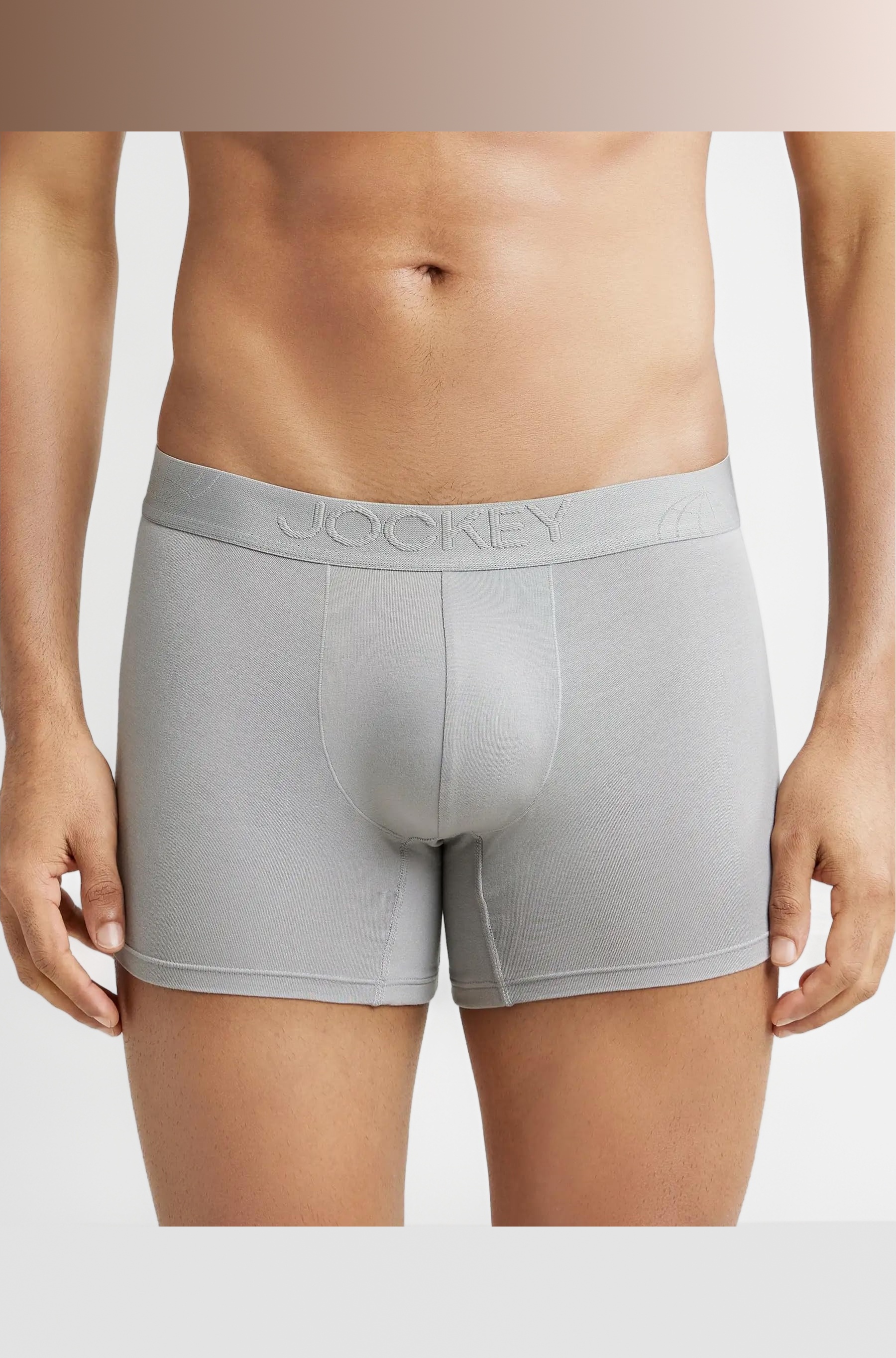 IC25 Men's Tencel Micro Modal Cotton Elastane Stretch Solid Trunk with Natural Stay Fresh Properties