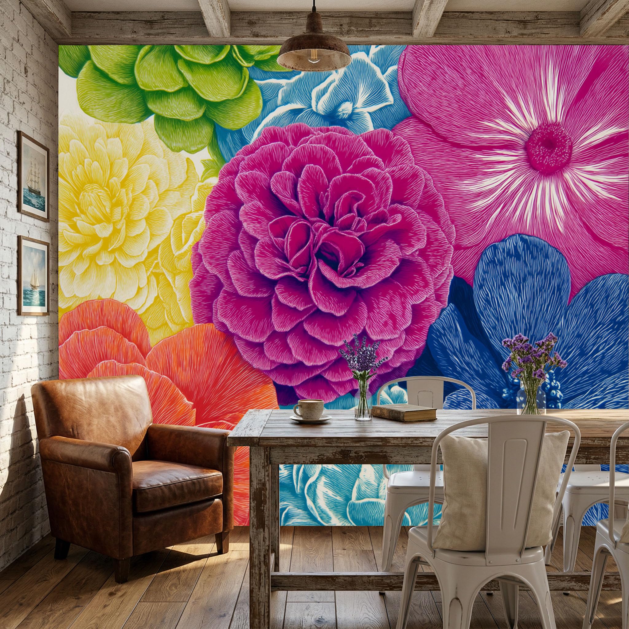 Papier peint intissé XXL pour masquer les défauts du mur