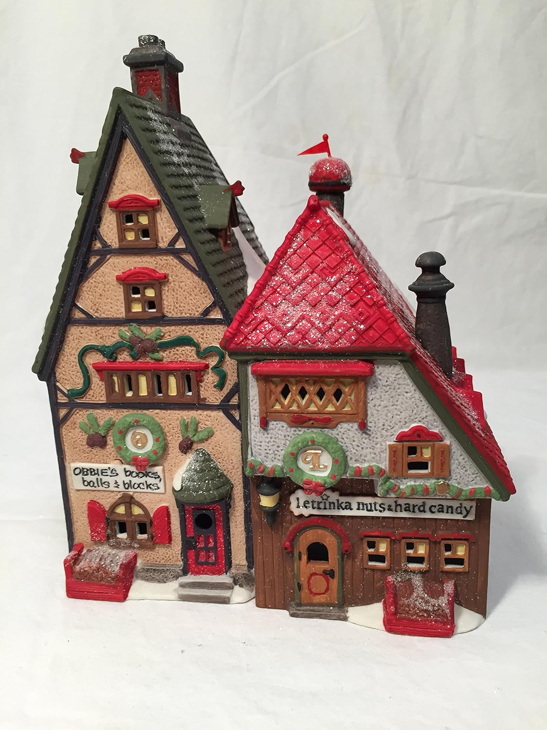 DEPARTMENT 56 North Pole Village OBBIE'S BOOKS & LETRINKA'S CANDY