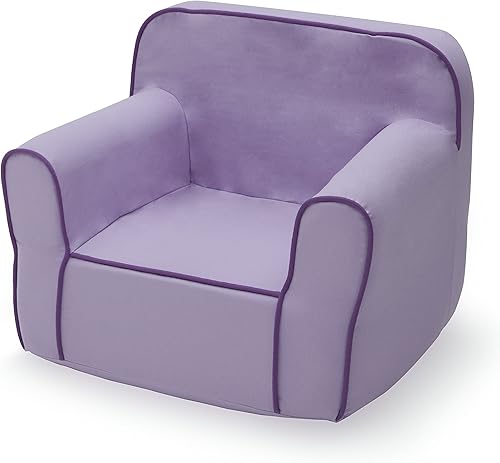 Miniatura 108 de Delta Children Cozee - Silla para niños de 18 meses en adelante, terciopelo de visón gris Terciopelo de visón gris,Azul,Gris