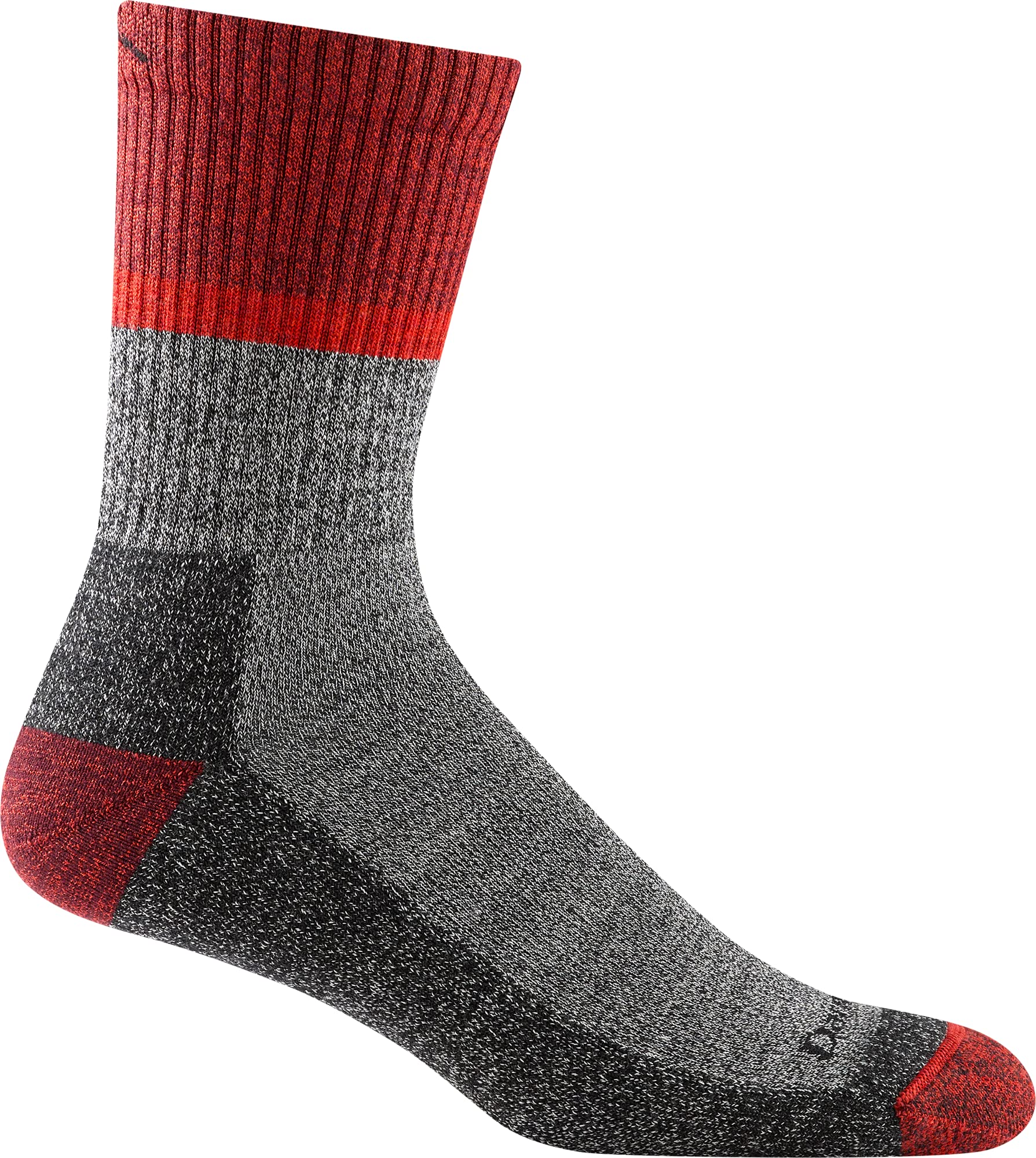 Darn Tough Men's Vangrizzle Boot Midweight Hiking Socks (Style 1980), Gray, Large