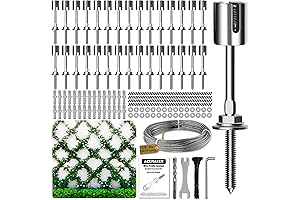 Wire Trellis in 30 Sets for Climbing Plants Outdoor