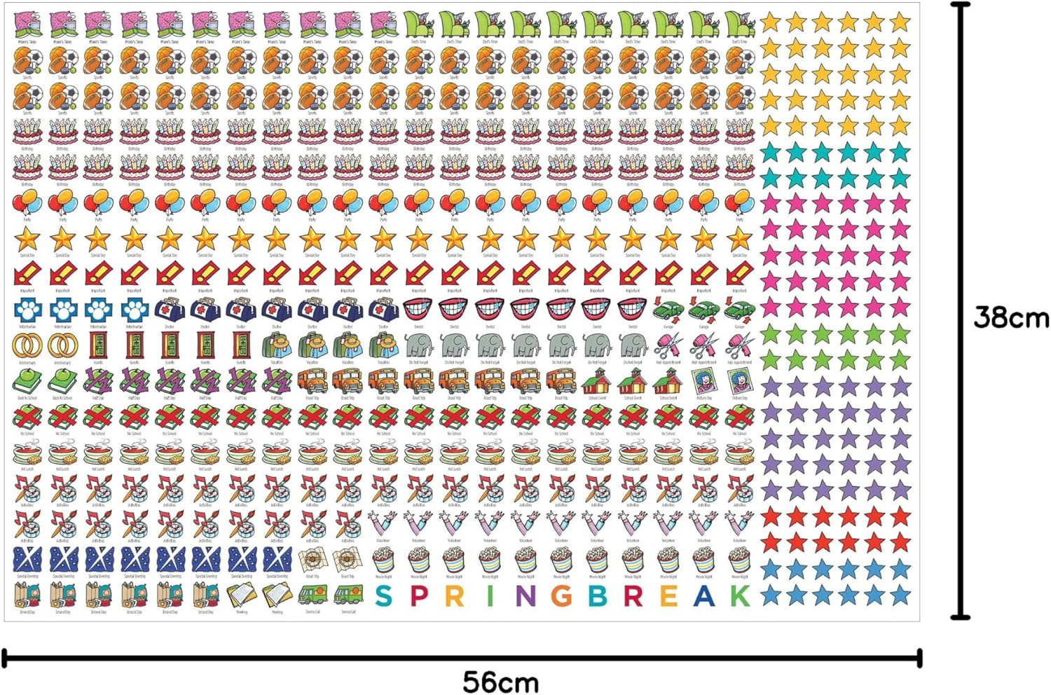 More Time Moms Family Organizer & Calendar, 2026 (15x22 Inches) - September 2025 to December 2026 - Larger & More Space for in-Depth Planning - Includes Over 500 Stickers, 16 Months, & Much More - Image 8