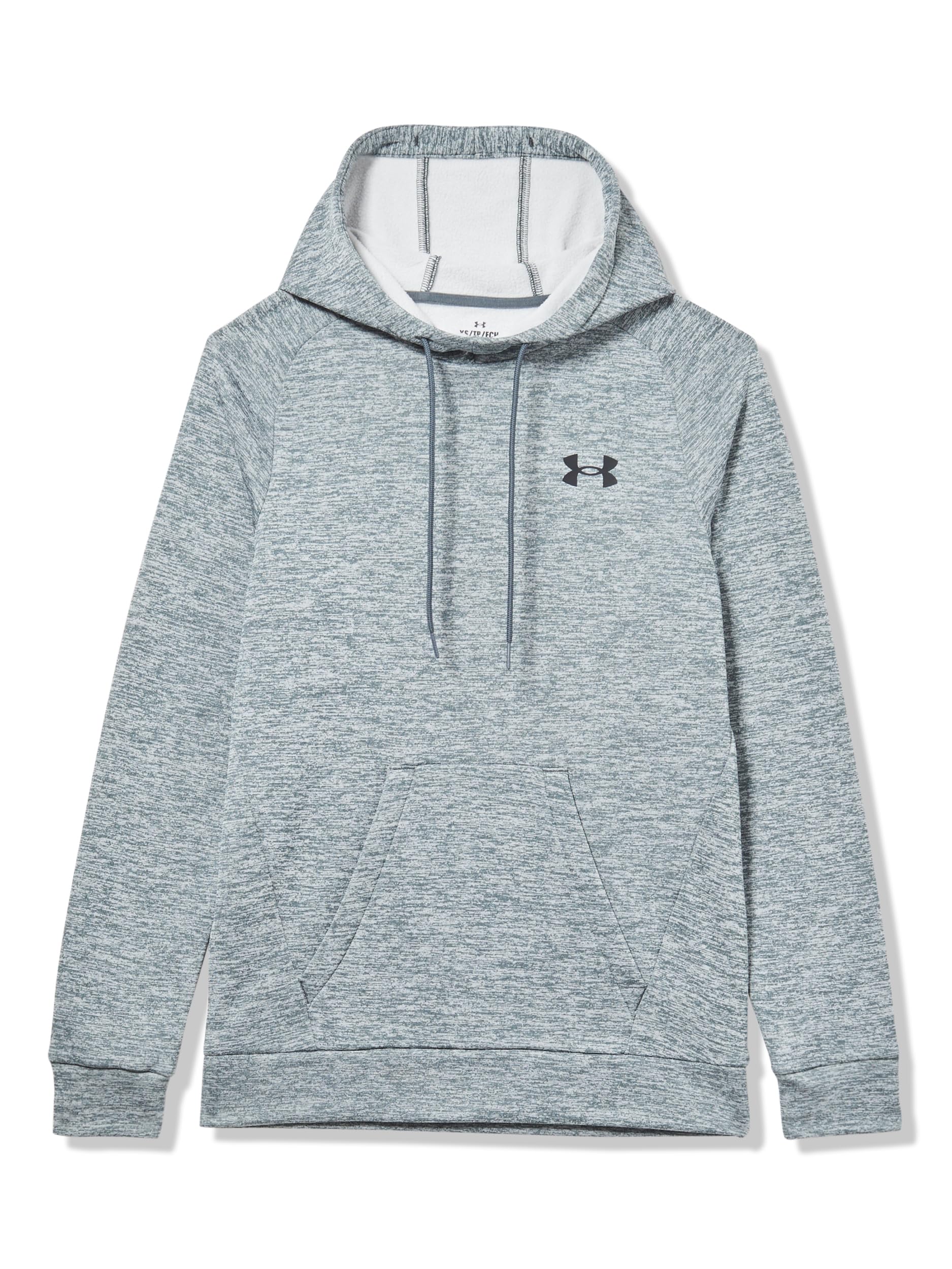 Under Armour Men's Armour Fleece Twist Hoodie, (012) Pitch Gray / / Black, XXL