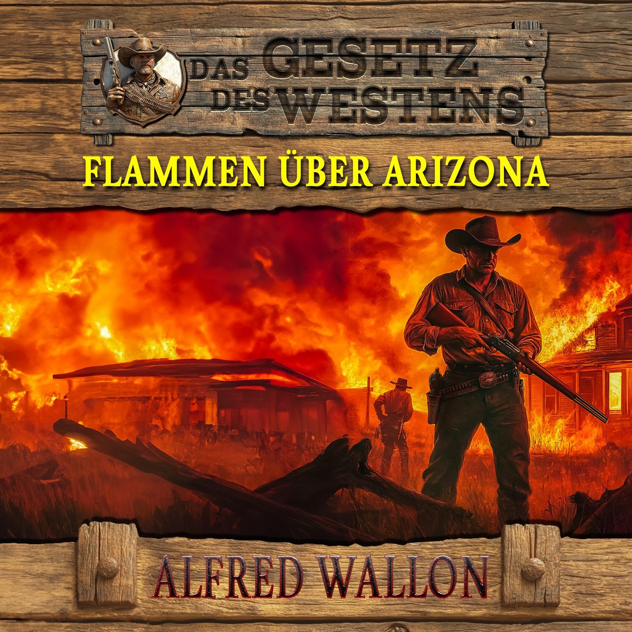 Flammen über Arizona. Historischer Western