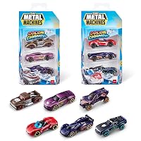 Metal Machines Color Change Serie 4, Mini Die-Cast 6 Pack di ZURU