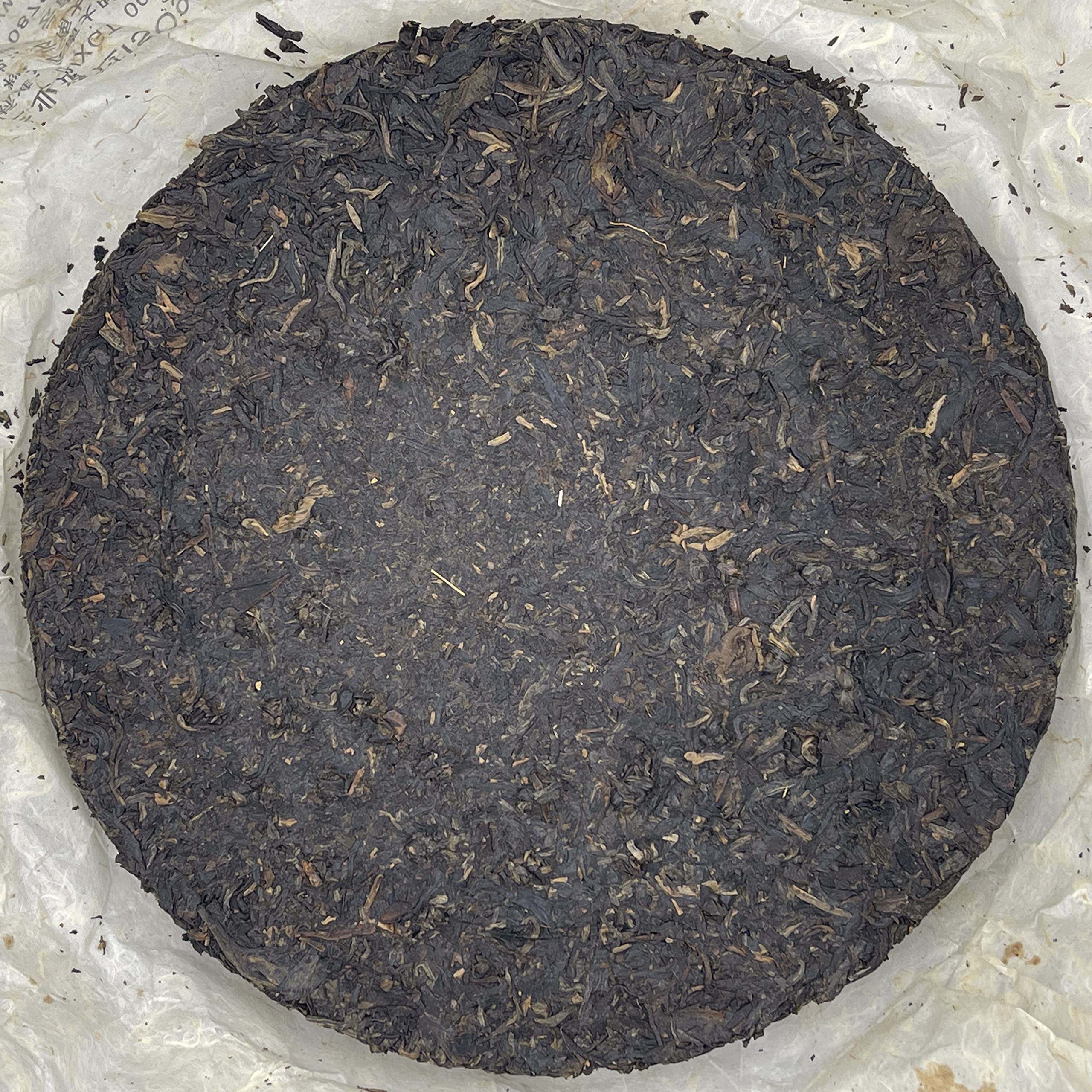 China Tea 2010 Tè Pu-Erh Crudo (Sheng) Montagna Bulang Torta 357g