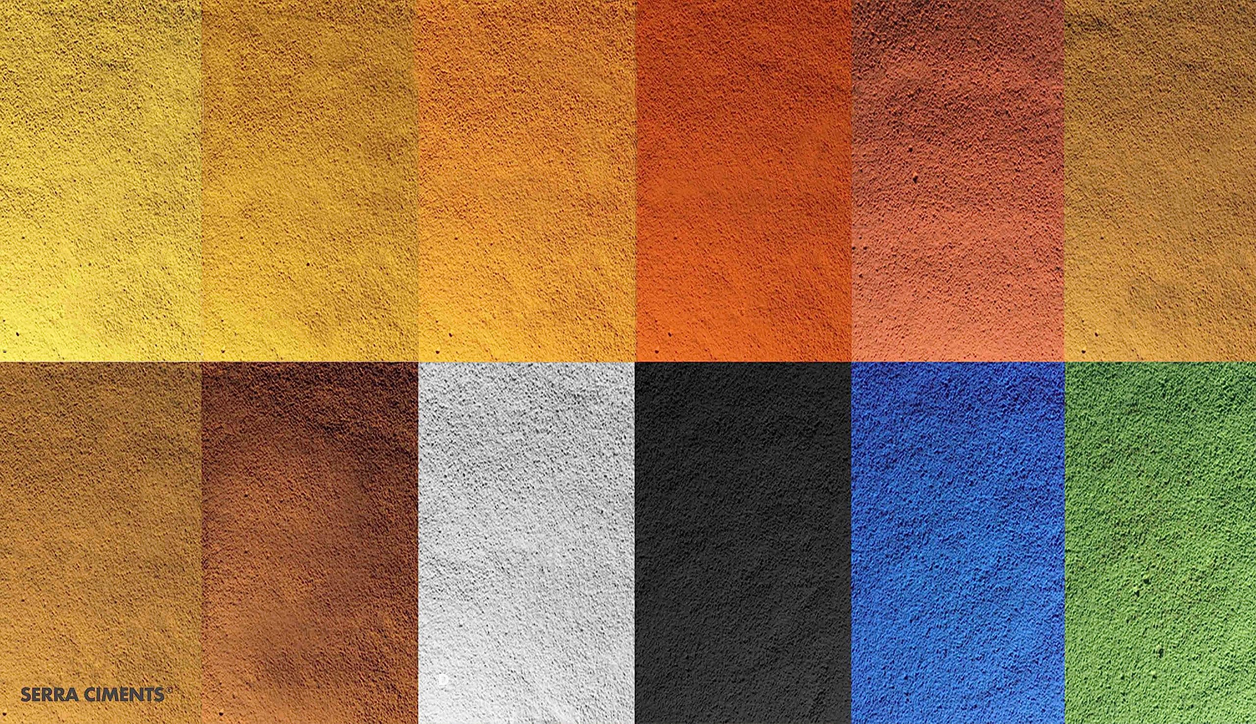 Sachet de 5 kg/SC Pigments® Pigment colorant pour ciment, mortier, béton/Serra Ciments® (Ocre Albero)