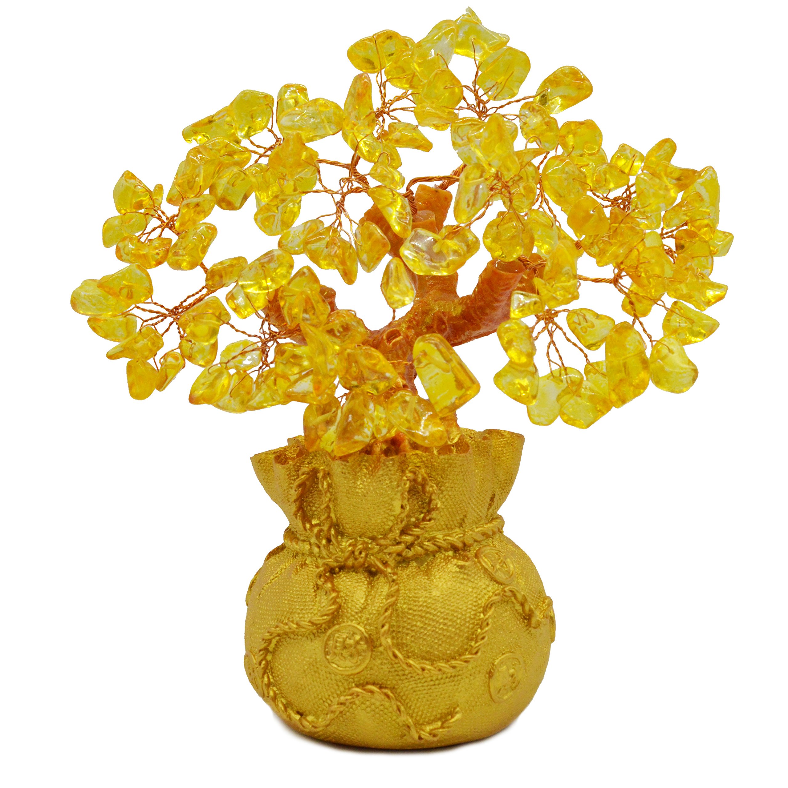 Amazon.com: Omonic 7 Inch Feng Shui Citrine Quartz Gemstone