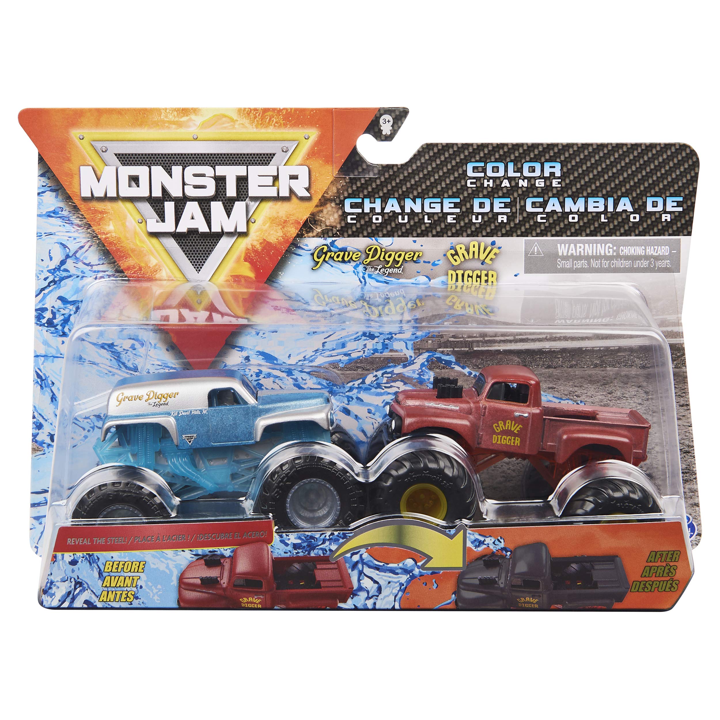 Monster Jam, Official Megalodon vs. Octon8er ColorChanging DieCast