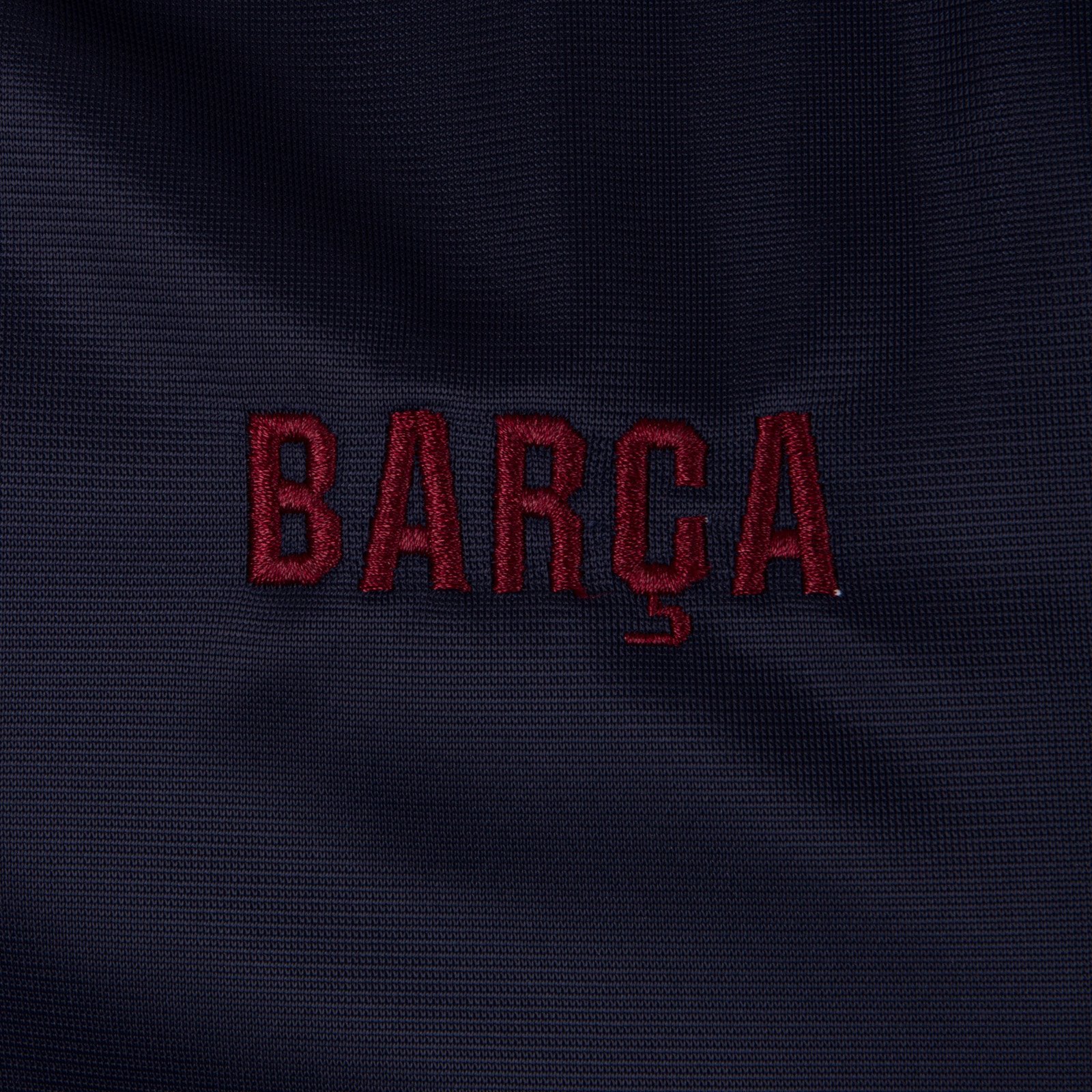 FC Barcelona - Herren Trainingsjacke im Retro-Design- Offizielles Merchandise - Geschenk für Fußballfans - Marineblau - XL