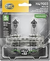 Vista 1 de HELLA Bombilla de rendimiento H4P50TB +50, 12 V, 60/55 W, 2 unidades (paquete de 1)