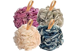 Relaxing and Skin Revitalizing Loofah Bath Sponges for an Exhilarating Shower Experience