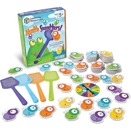 Amazon.com: Learning Resources Mini Motor Math Activity Set, Homeschool ...