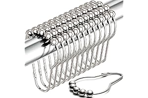 Rustproof Shower Curtain Hooks - The Ultimate Bathroom Essential