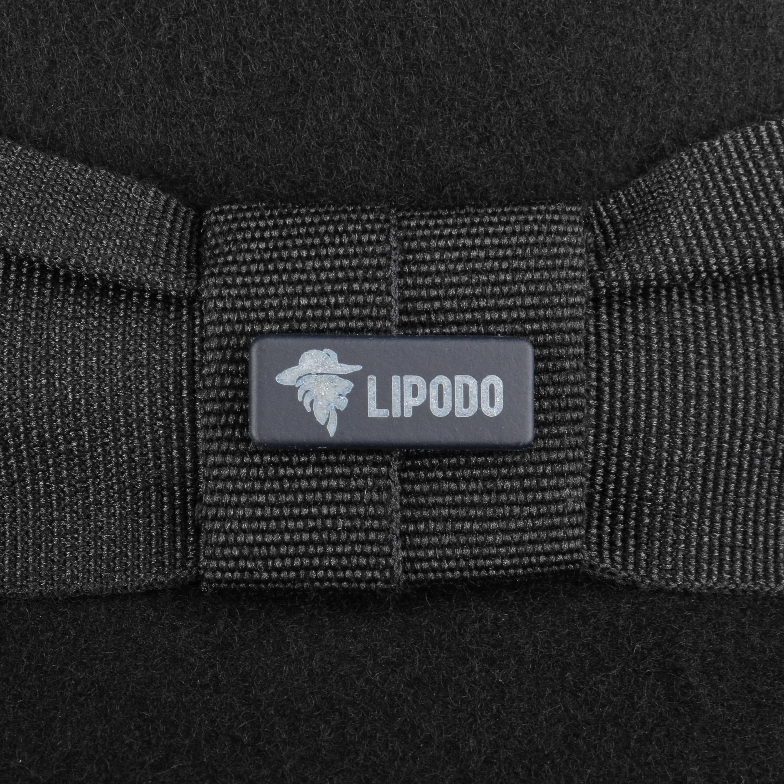 Lipodo Zylinder Filzhut Damen Herren Wollfilzhut Made in Italy Hochzeitshut Ripsband