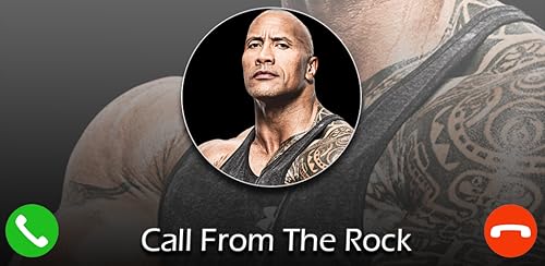 Fake Vide Call From The Rock Prank