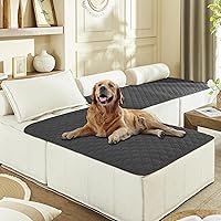 Vista 173 de gogobunny Funda de cama 100% impermeable de doble cara para perro, manta para mascotas, sofá, muebles, protector para cachorros, perros grandes