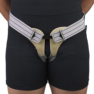 OTC Hernia Truss, Single or Double Herniation, Inguinal Scrotal Treatment, Small