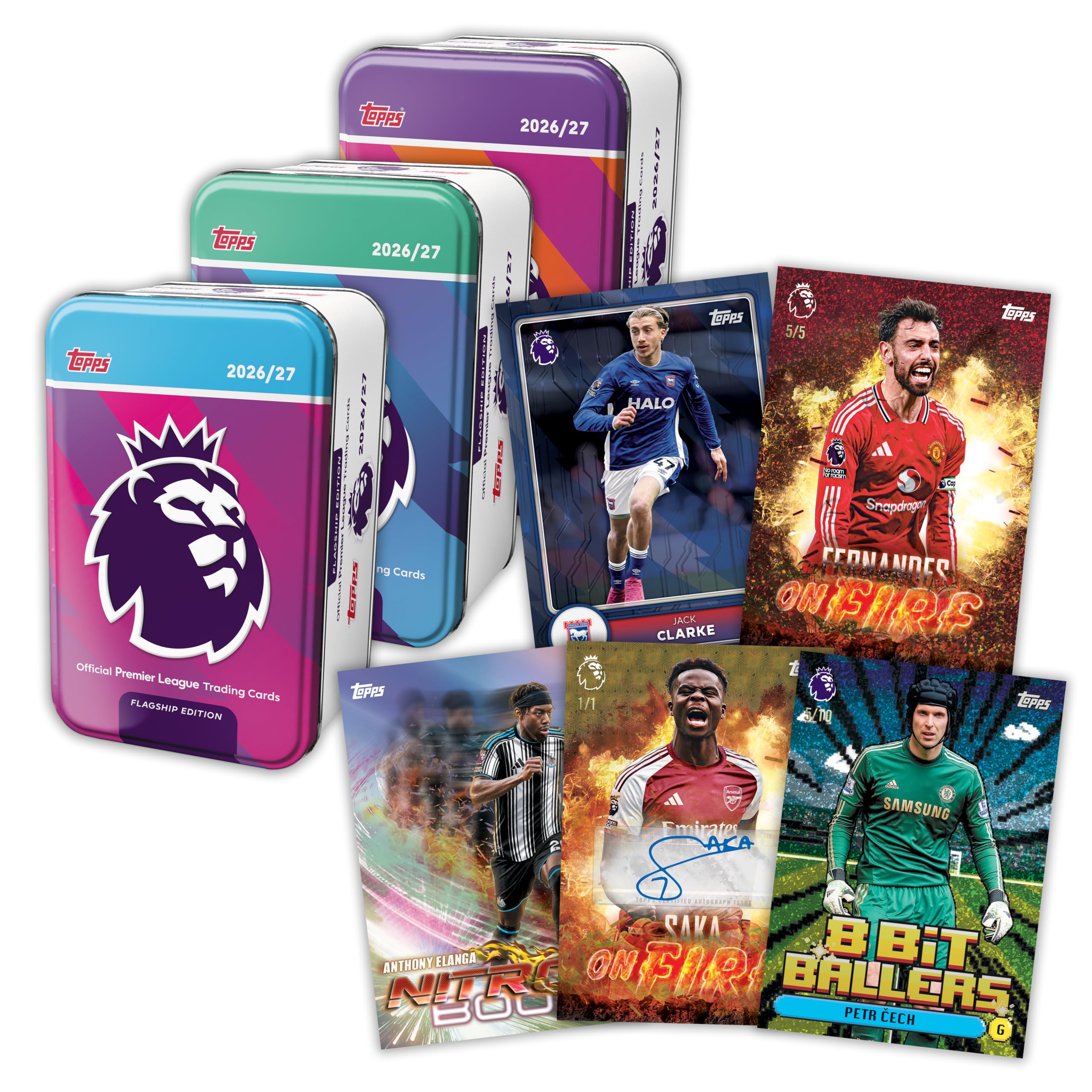 Topps Flagship Premier League 2026/27 Trading Cards - Super Tin Bundle