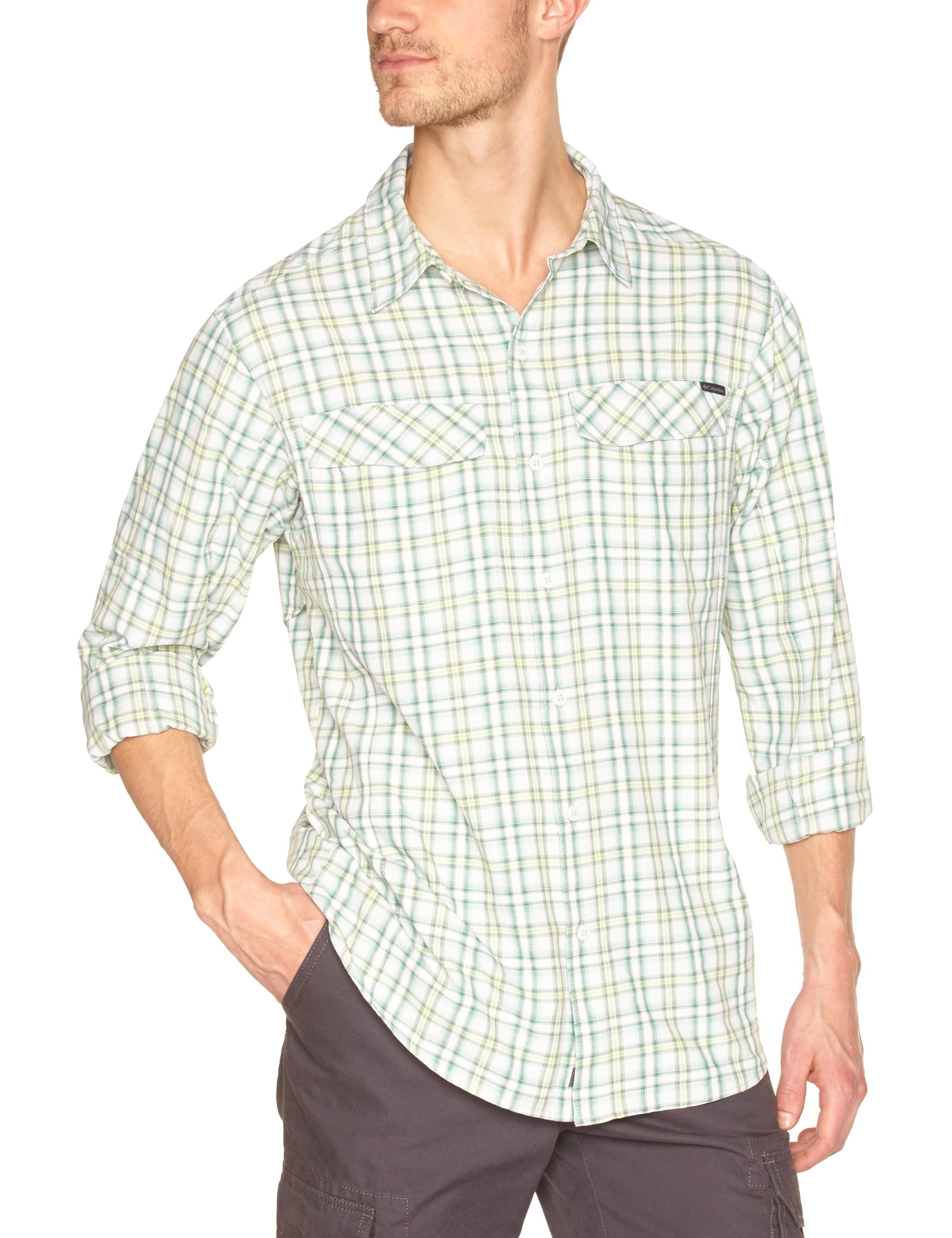 Columbia Sportswear Men's Silver Ridge Plaid Long Sleeve Shirt