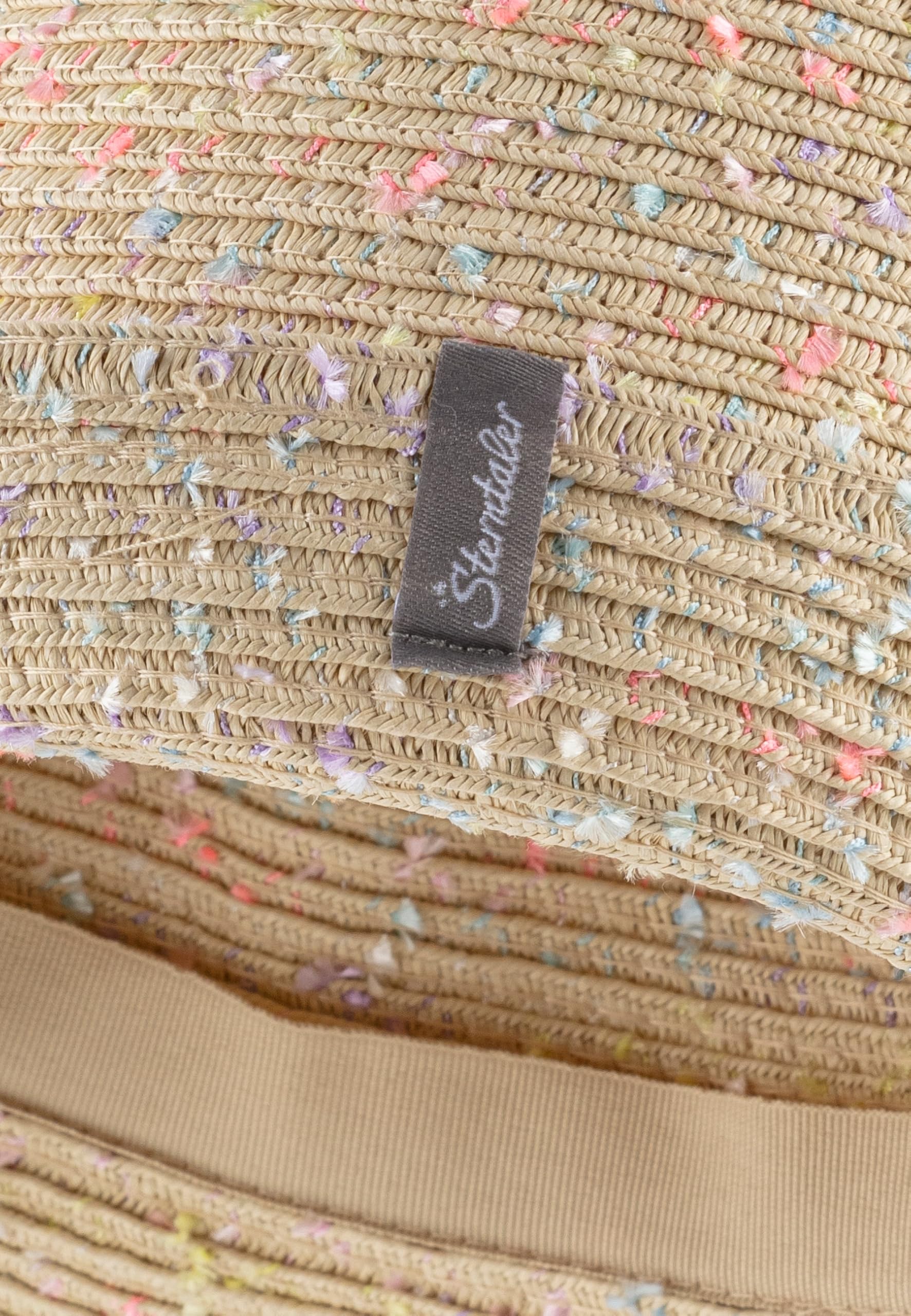 Sterntaler - Kinder Strohhut mit Buntem Satinband und Niedlicher Schleife, Cappello Bambine e Ragazze