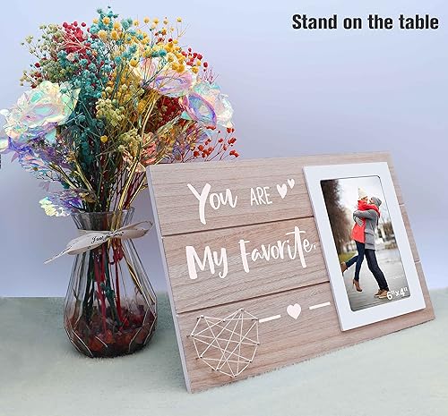 Miniatura 5 de Regalo para el día de San Valentín para novio, novia, prometido, marido, esposa, pareja, con texto en inglés "You Are My Favorite-You Are My