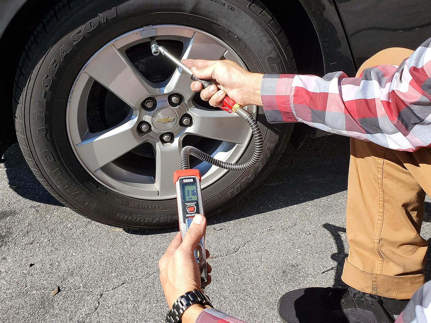 Esco-10962 Pro Series Digital Tire Inflator