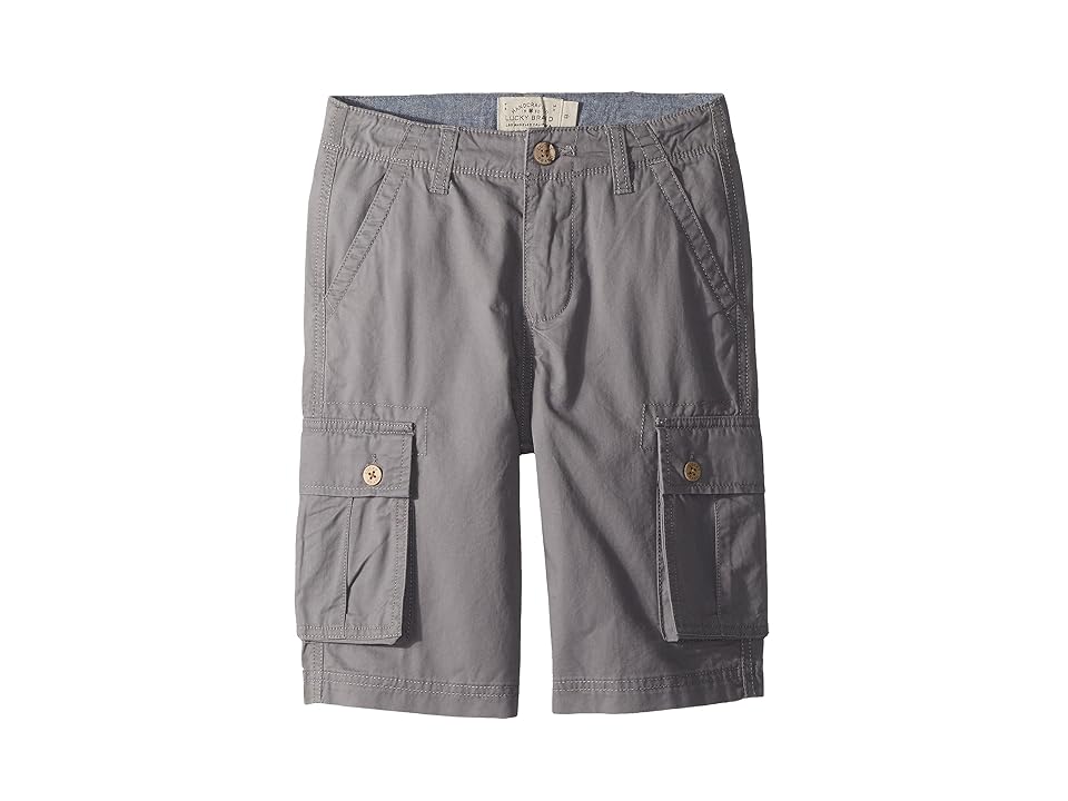 

Lucky Brand Kids Cargo Shorts (Big Kids) (Grey) Boy's Shorts