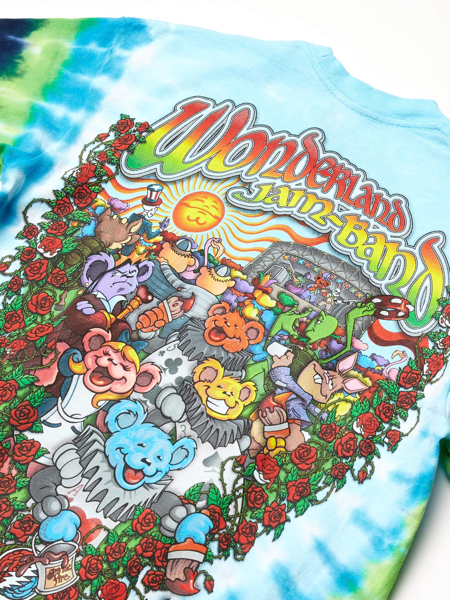 Liquid Blue Wonderland Jamband T-Shirt T-Shirt Unisex - Adulto (Pacco da 1)