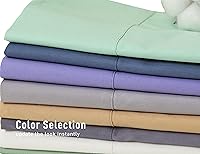 Vista 9 de Sunflower Juego de 2 fundas de almohada tamaño Queen, 100% algodón, 2 fundas de almohada Queen de 20 x 30 pulgadas, color ceniza, suaves